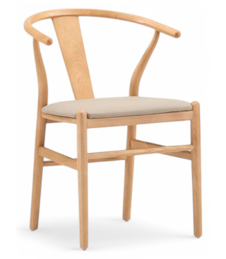 Silla Harald Fresno sin Cojín