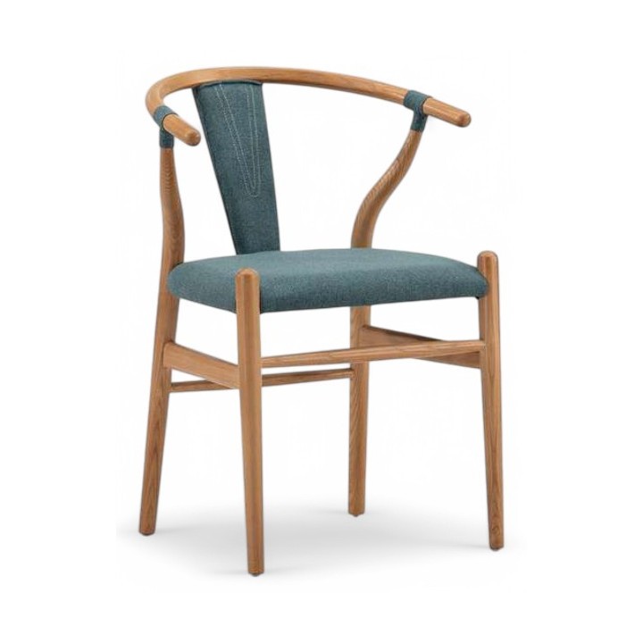 Silla Pina Fresno Natural Tapizada | Silla de hostelería - Top 2025