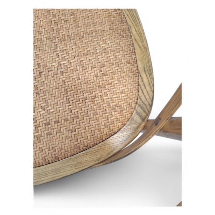 Silla Thonet Crossback antique - Silla madera y rattán en promoción