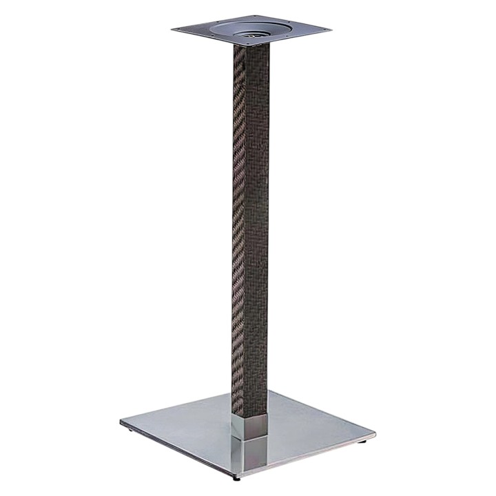 Base de Mesa Alta Mimbre y Aluminio Nimes