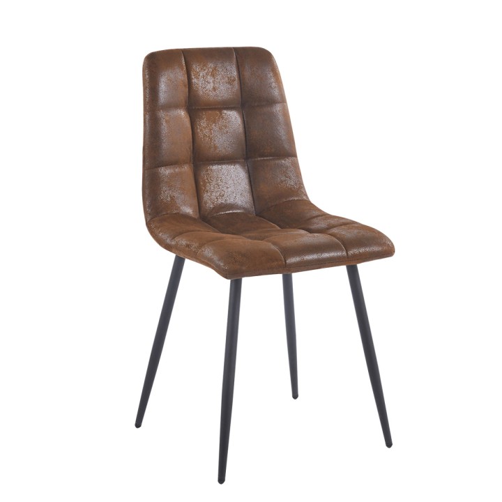 Silla Marieti  Polipiel vintage