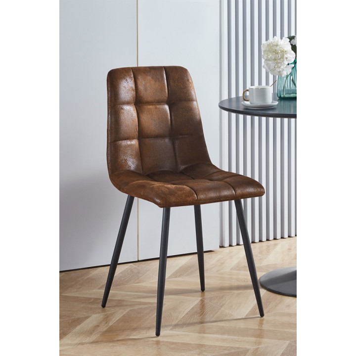 Silla Marieti Polipiel | Sillas comedor tapizadas nórdicas