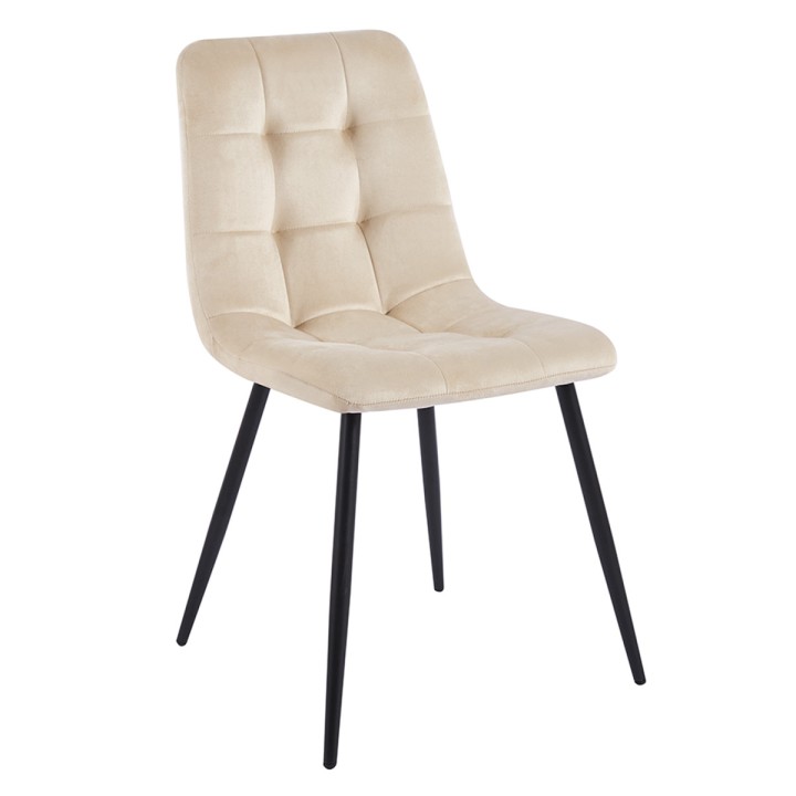 Silla Marieti Terciopelo | Sillas comedor tapizadas nórdicas - Bares
