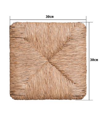 Asiento de anea trona infantil 30x30