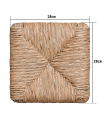 Asiento de anea taburete 28x28