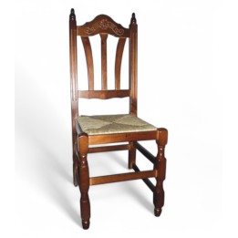 Silla de madera Flor