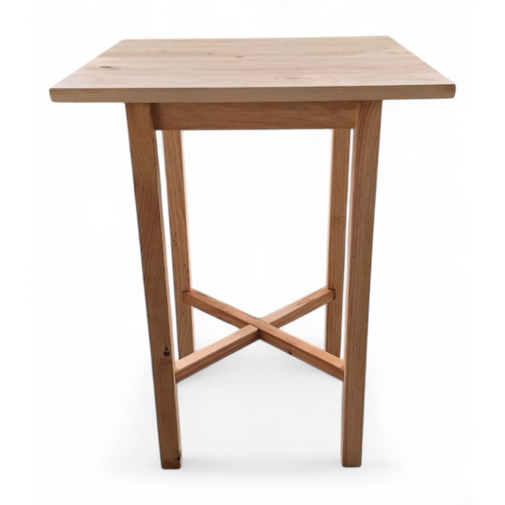 Mesa Alta Jávea cruceta-Mesa de madera- Sillas y Mesas de madera