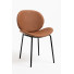 Silla Riga Polipiel Camel- Silla Hosteleria Vintage