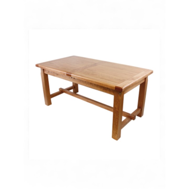 Mesa en madera maciza de pino rústica y extensible - Compra online