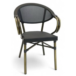 Sillón Carcasona| Mobiliario hostelería Bistro- Silla terraza apilable