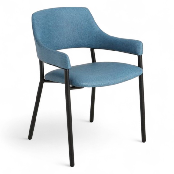 Sillón Estocolmo tapizado 【Mobiliario de Hostelería】Sillas para Bares