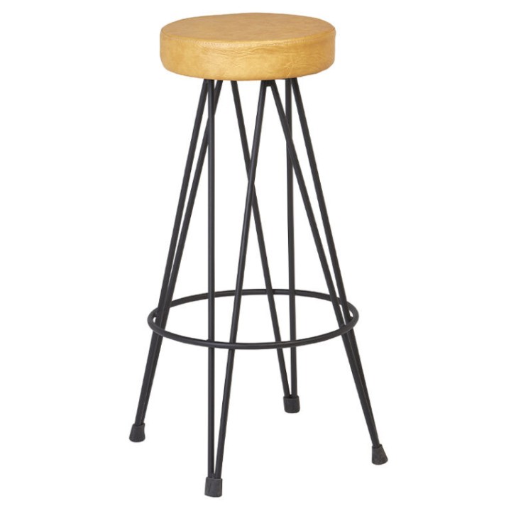Taburete Bristol tapizado vintage  ➤ Taburetes  bares【 COMPRA ONLINE 】