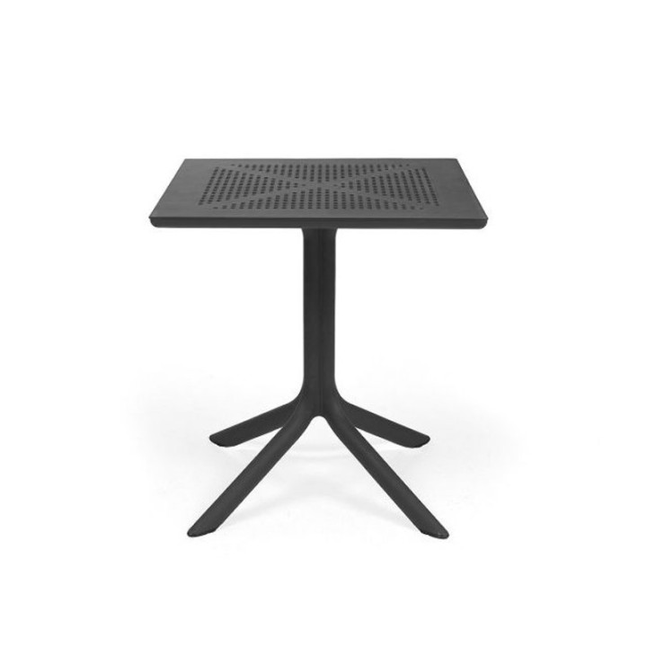 Mesa Clip 70x70 | Mesa terraza con pata central - Profesional