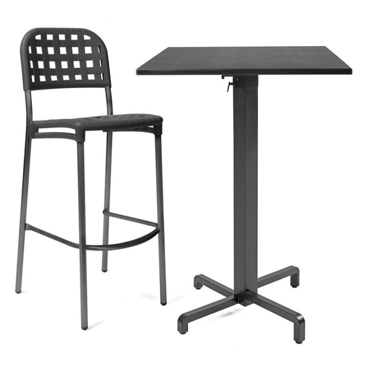 Base Ibisco High Alu |Ofertas 2025 - Mobiliario Hosteleria