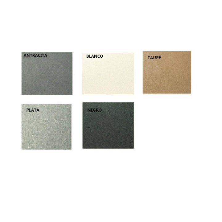 Bases de ALUMINIO lacado para interior/exterior | Mesa Hard Compact