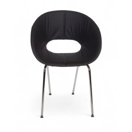 Silla Baleares tapizado negro | Comprar Barato Online