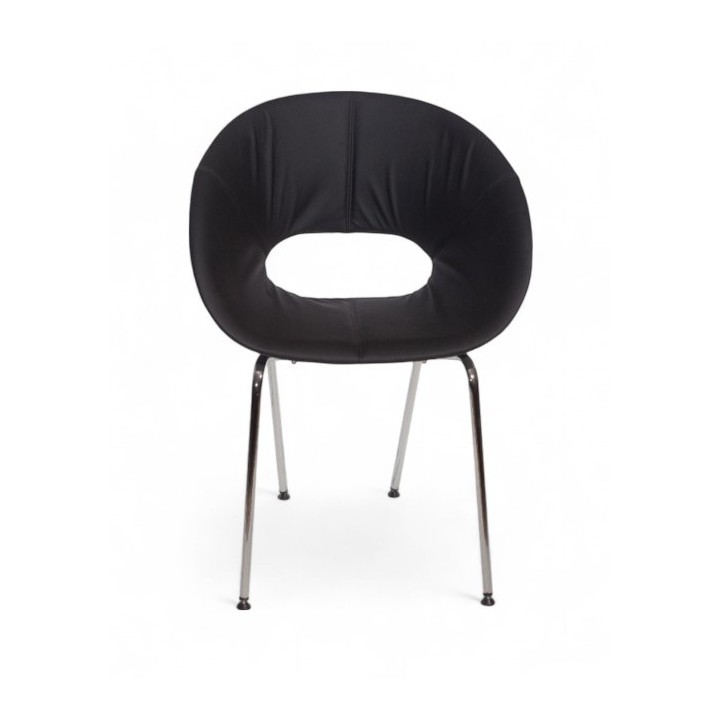 Silla Baleares tapizado negro | Comprar Barato Online