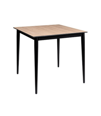 Mesa Danubio aluminio negro