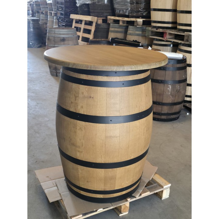 Barrica Hostelería en madera con Tapa- Sillas y Mesas de madera FJM