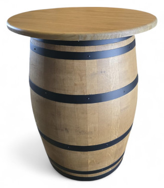 Barrica Hostelería tablero madera- Barnizado roble