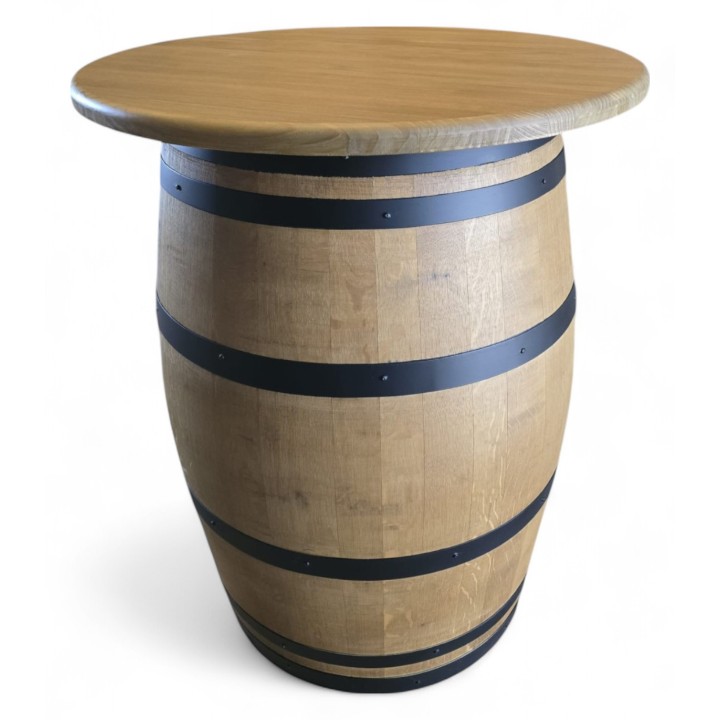 Barrica Hostelería tablero madera- Barnizado roble