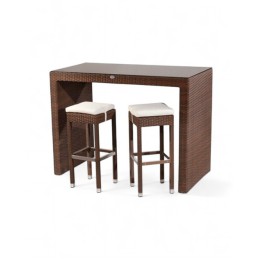 ⇒ Taburetes Monza rattan ▷ Compra  taburetes de terraza ONLINE