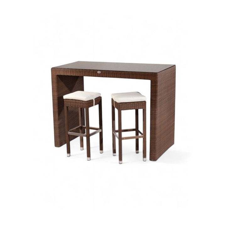 ⇒ Taburetes Monza rattan ▷ Compra  taburetes de terraza ONLINE