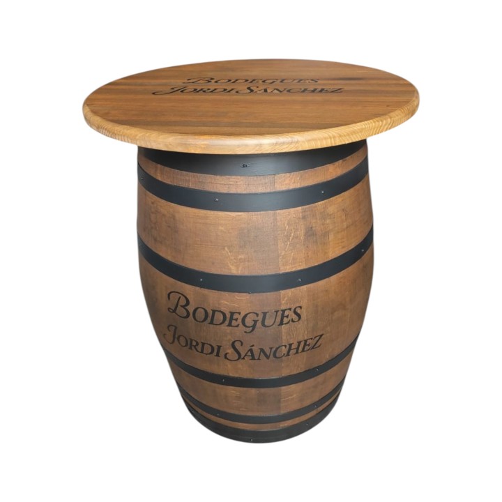 Barrica Serigrafiada madera