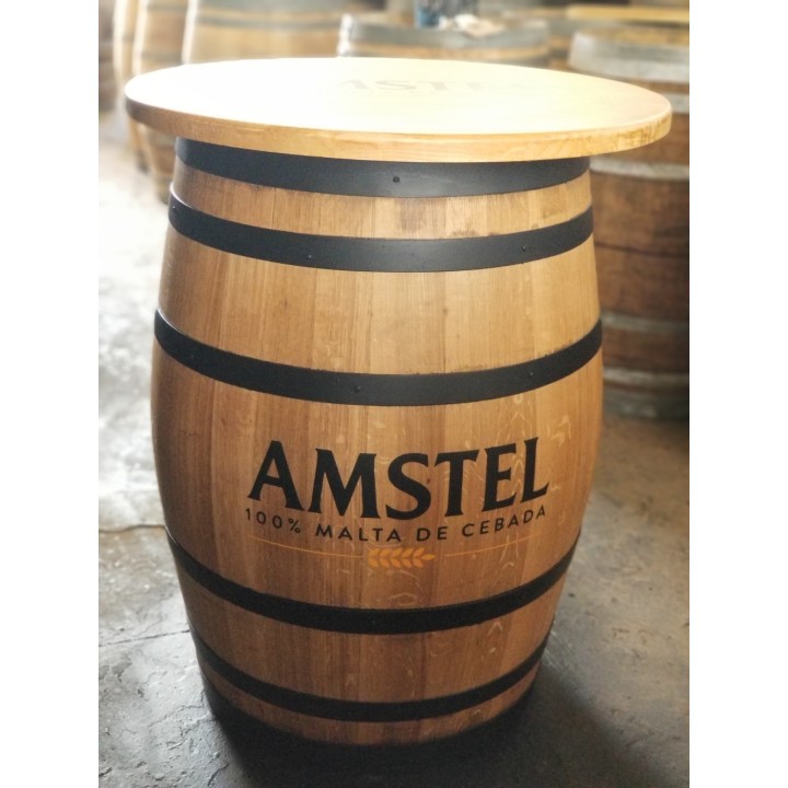 Barrica Serigrafiada madera