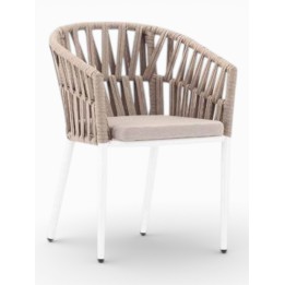 Sillón Nay - Sillas de terraza aluminio y rattan