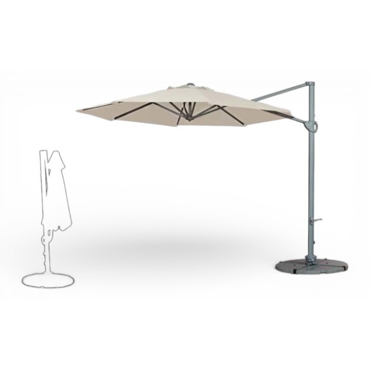 Parasol Mini-Electra 3x3m - Sillas y Mesas de madera FJM