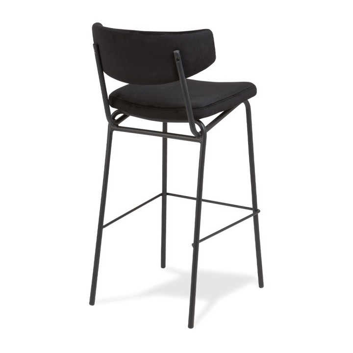 Taburete tapizado HANNA BAR | Taburete vintage tapizado