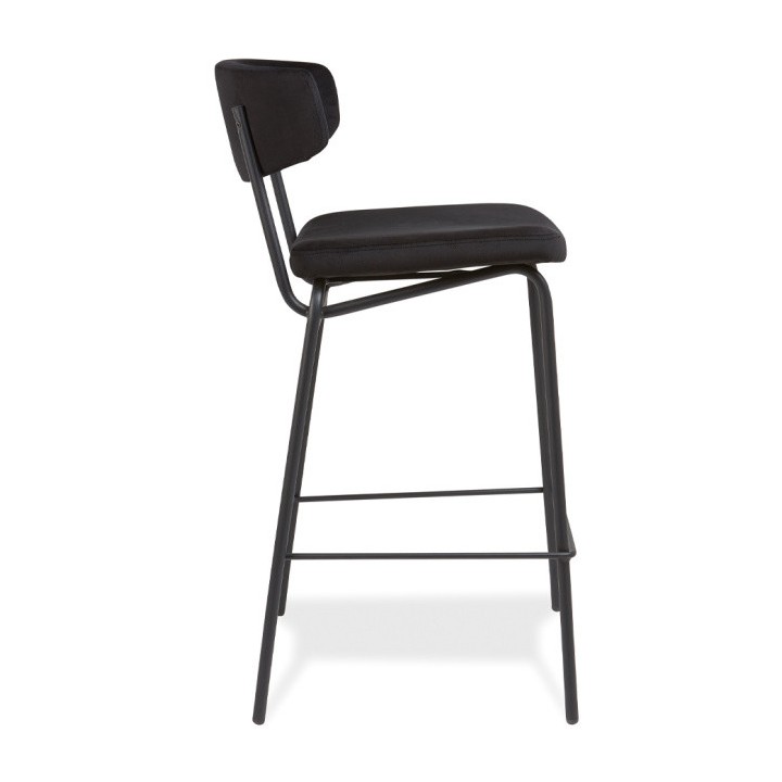 Taburete tapizado HANNA BAR | Taburete vintage tapizado