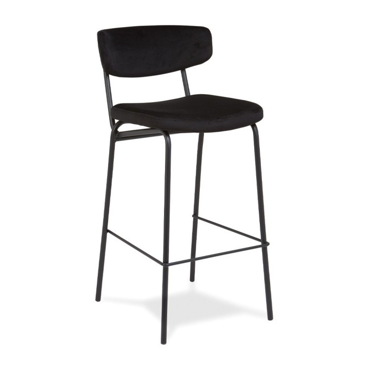 Taburete tapizado HANNA BAR | Taburete vintage tapizado