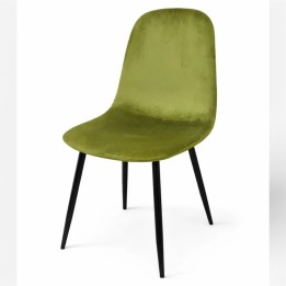 Silla  Molpo  Verde Kiwi |Sillas Nórdicas tapizadas