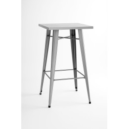 MesaTolix Alta Cuadrada 60 cm-Sillas y Mesas de madera FJM