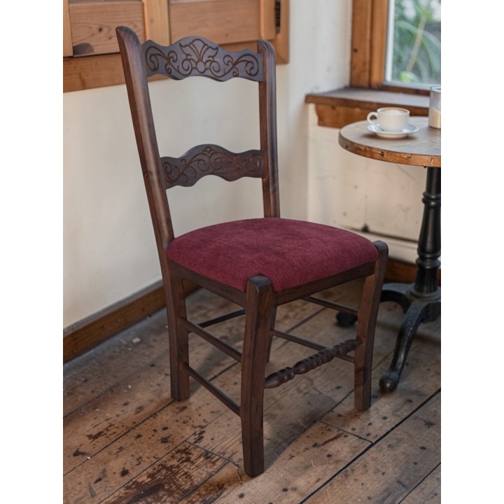 Comprar Silla  Rondeña Tapizada - Sillas y Mesas de madera FJM