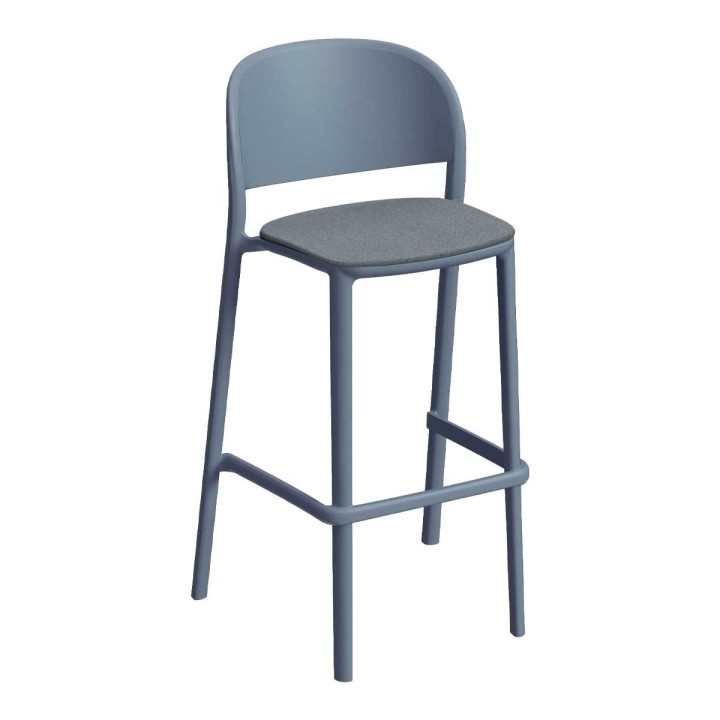 ▷Taburete Trena Pad | Mobiliario bares- Taburete asiento acolchado