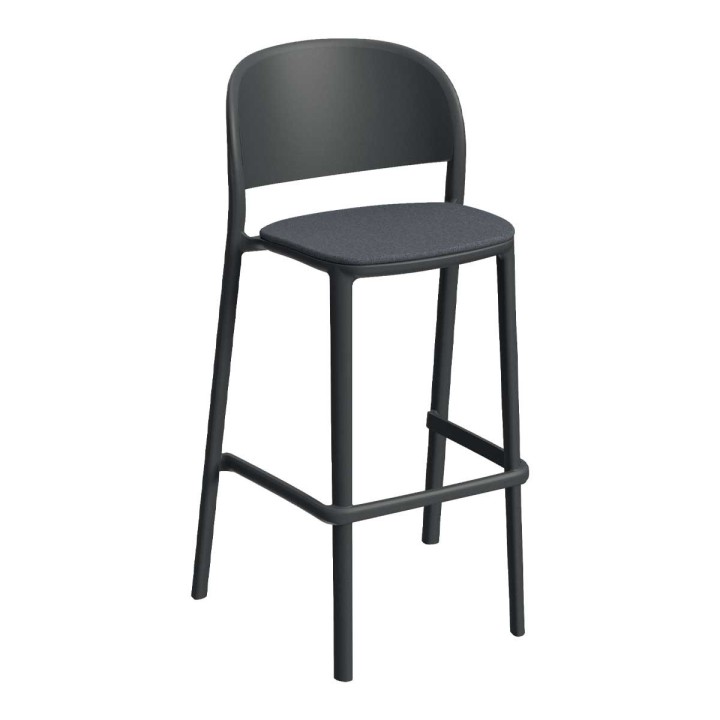 ▷Taburete Trena Pad | Mobiliario bares- Taburete asiento acolchado