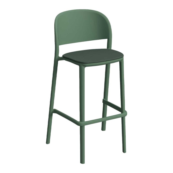 ▷Taburete Trena Pad | Mobiliario bares- Taburete asiento acolchado