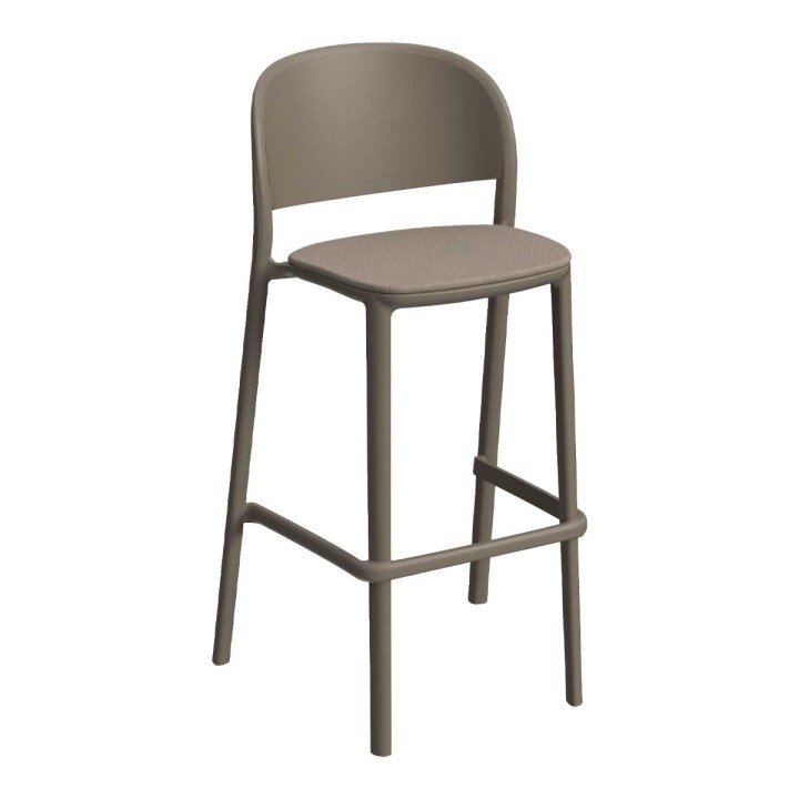 ▷Taburete Trena Pad | Mobiliario bares- Taburete asiento acolchado