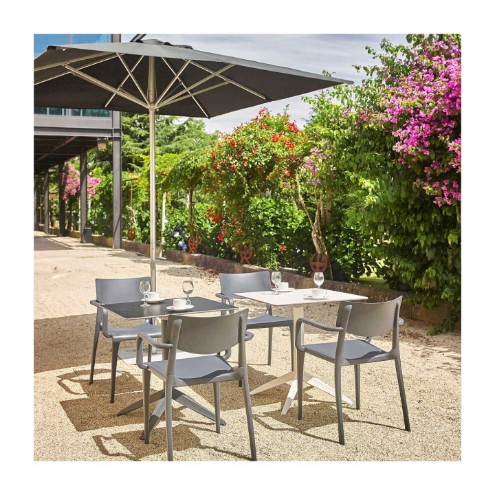 Parasol Costa Azul 3x3m Profesional - Sillas y Mesas de madera