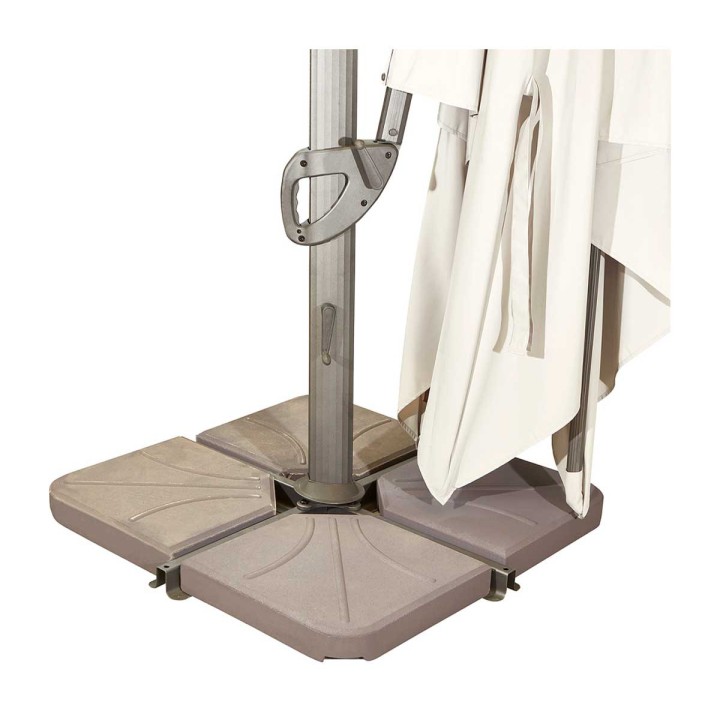 Parasol cuadrado 4x4m  - Sillas y Mesas de madera FJM