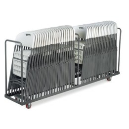 Carro para transportar sillas plegables Romero 9000