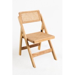 Pack 4 Sillas Plegables Moli Madera Natural