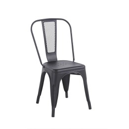 Silla New Tolix Luxemond | Silla vintage metalica apilable