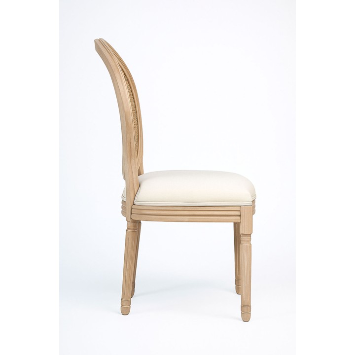 Sill LUIS XVI madera Olmo | Silla Palace Respaldo rejilla