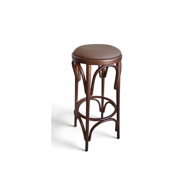 Taburete Thonet Troll tapizado - Mobilario Hosteleria - Sillas y Mesas de madera FJM