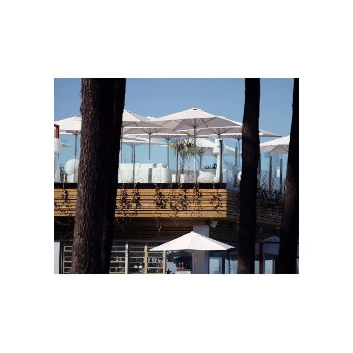 Parasol Costa Azul 3x3m Profesional - Sillas y Mesas de madera