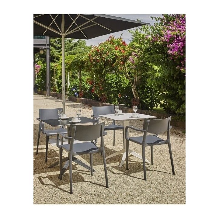Parasol Costa Azul 3x3m Profesional - Sillas y Mesas de madera